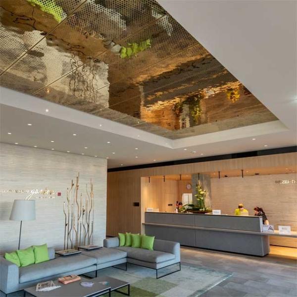 304 316 201 mirror polished silver gold hammered stainless steel water rippled sheet for ceiling wall