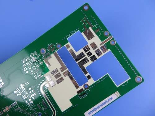 Rogers High Frequency PCB On 30 mil RO4350B With HASL ROHS Compliant for RFID