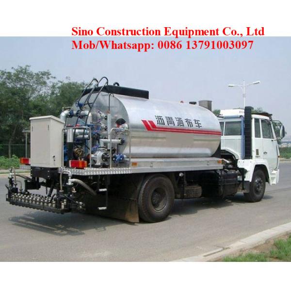 J9BDE SCEC Road Construction Machines 5000L Asphalt Distributor Truck 