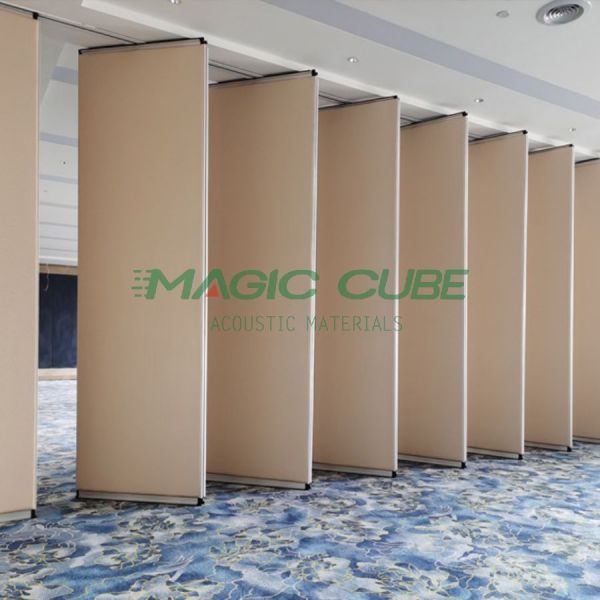 Adjustable Speed Sound Insulation Movable Partition Wall with High Flexibility for Professional Space Division
