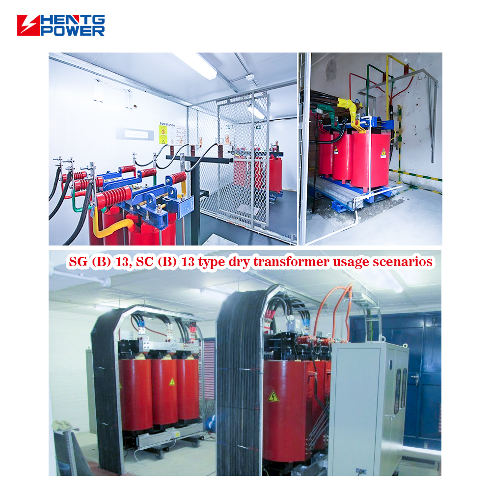 Self Extinguishing Epoxy Resin Cast Dry Transformer 50kVA 10/0.4kV for Safe and Low Fire Hazard Power Distribution