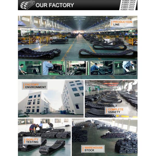 Supply Mini Excavator Rubber Track 250*48.5K*92 with Package Gross Weight 150.000kg