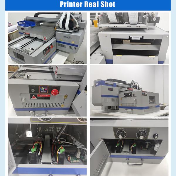 4060 Flatbed UV Printers Rotary Bottle Printing with Single Guide Rail Way Printing Ceramic Glass Cup/Acrylic/Metal/Phone Case
