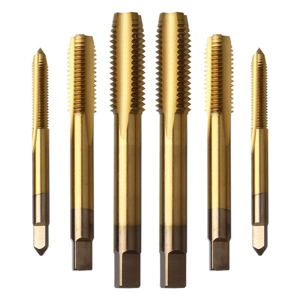 Precision Carbide Straight Flute Tap Cut Thread Taps For Steel Rigid Tapping
