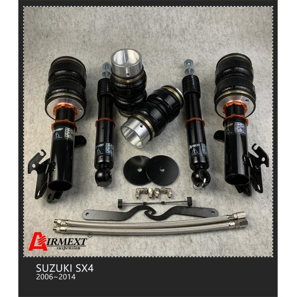 ISO9001 Suzuki SX4 Air Bag Strut Kit 2006-2014 Adjustable Air Shocks For Cars