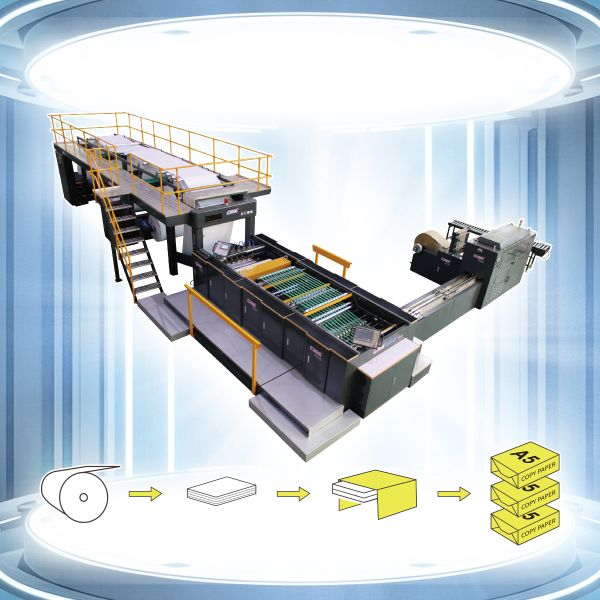 Chm A4 A3 Copy  Paper Cutting And Packing Machines Office Paper Printing Paper