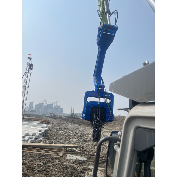 FV-600 Four Eccentric Pile Driver – Four Eccentric Mechanism System Manufacturers China & Exporters High Impact Energy Per Blow