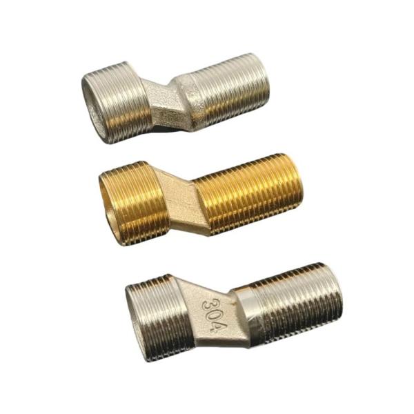 Round Pipe C10200 Brass Ball Valve Air Pneumatic Hose Barb Inline Fitting Coupling Male Thread for Water Oil Gas Fuel