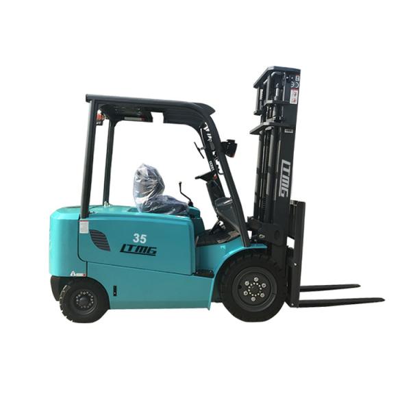 LTMG electric forklift 3.5ton 3ton 2.5ton 2ton blue solid tires side shift optional 3000mm mast