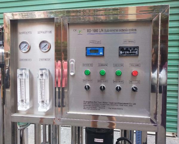 1000LPH Auto Control Deionized Water Purifier 5000GPD Industrial Reverse Osmosis Water System Plant RO Machine