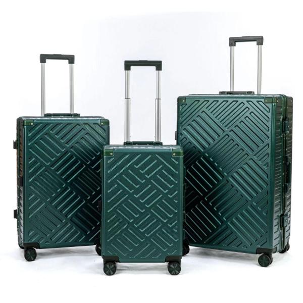 Aluminum Frame Hard Travel Luggage Suitcase Customizable Odor Free