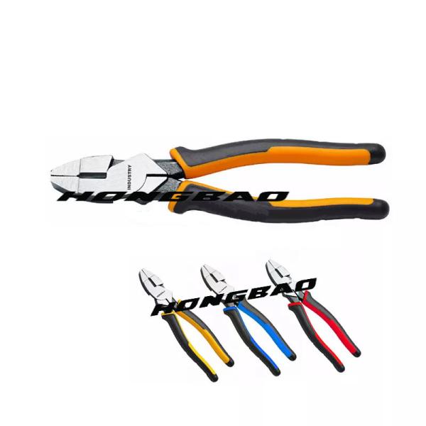 8 10 Inch Heavy Duty Diagonal Cutting Pliers Hand Tool Fat Big Head S Type Bent Body