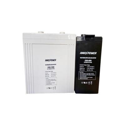 Deep Cycle Amaxpower 2v Agm Battery For Industry / Telecom