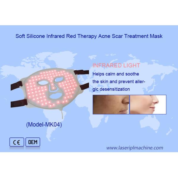 Технология светотерапии с светодиодом Маска для лица с 4-цветным светодиодом