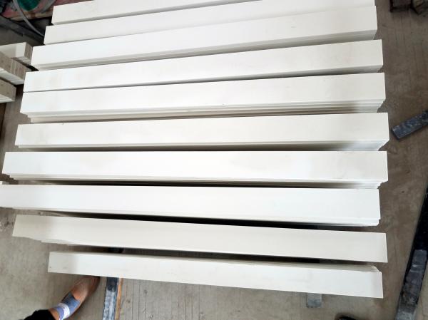 Artificial Quartz Bathroom Vanity Tops For Hotel Renovation Back / Side Splash