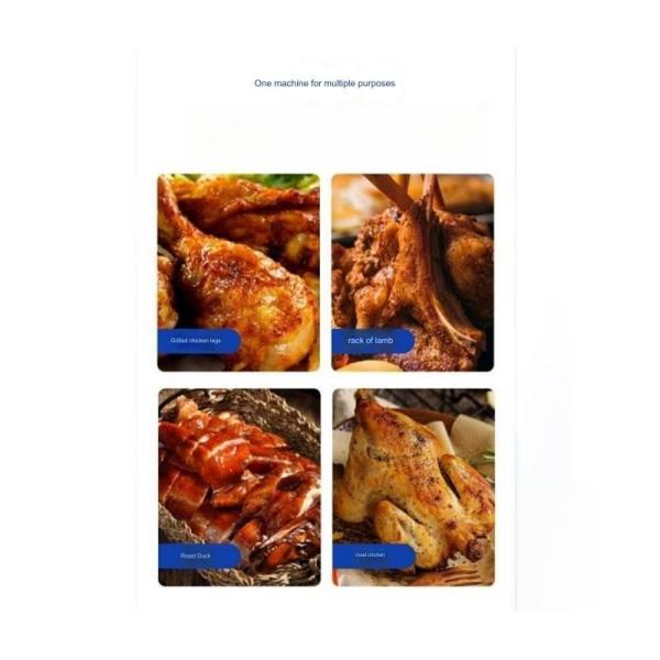 50kg 3-layer 9-layer Rotating Roast Chicken Machine Commercial Electric Gas Grill Oven