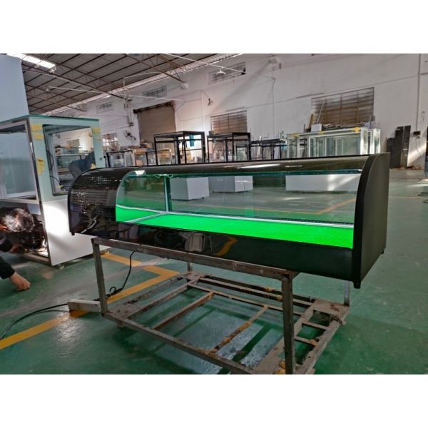 1500mm Sushi Showcase Refrigerator Sushi Display Fridge Static Cooling