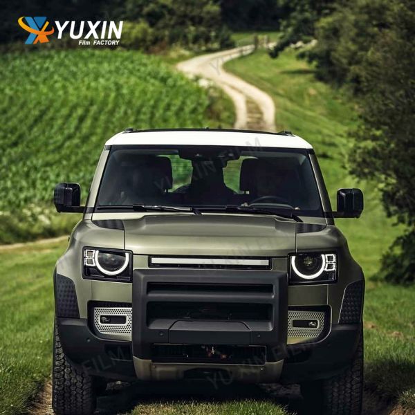 Self-healing Aurora Diamond Green Color PPF Ashland Glue TPU Paint Protection Wrap Film