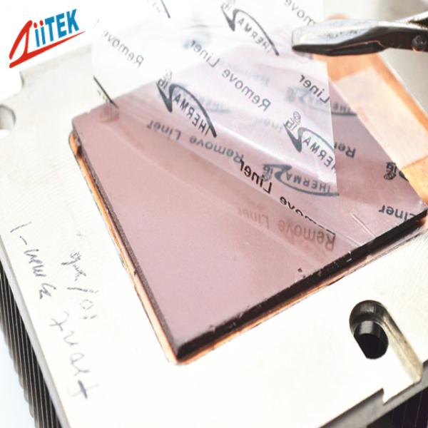 Garnet silicone Thermal gap filler Heatsink Thermal Pad  6.0 W/MK