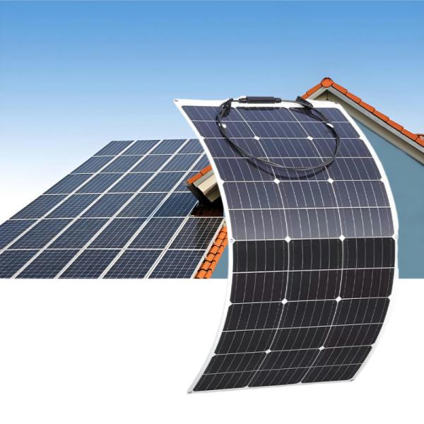 Flexible ETFE Mono Solar Panel Ultra Efficient Lightweight Marine Grade 215W