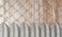 o Pvc de 3.8mm revestiu 4ft que 6 Ft galvanizaram o cerco do costume
