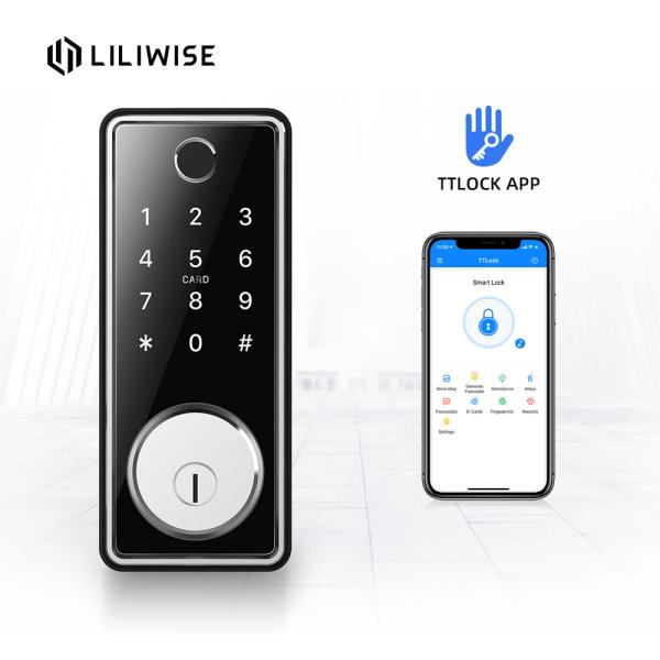 Deadbolt цифров отпечатка пальцев замка Bluetooth замок полноавтоматического домашний