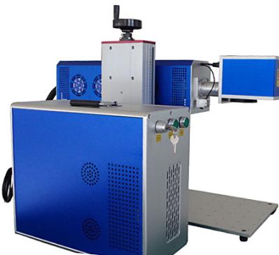 Small Portable 20W 30W Co2 Laser Marking Machine High Precision Plastic Rubbery