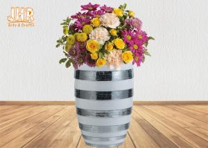 Les pots de fleur de fibre de verre de résine sonnent de la trompette poids l