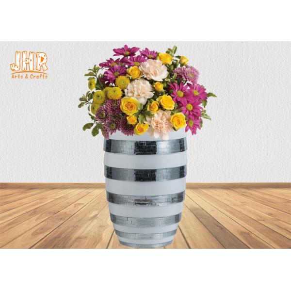 Les pots de fleur de fibre de verre de résine sonnent de la trompette poids l