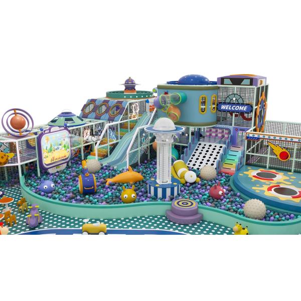 Customizable Ocean Themed Indoor Playground Easy Installation For Shopping Malls
