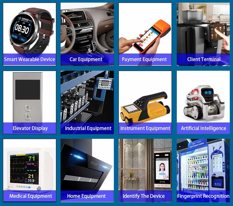 7 дюймовый сенсорный дисплей Монитор 50 пин 8 бит MCU I2C TFT Капацитивный сенсорный экран