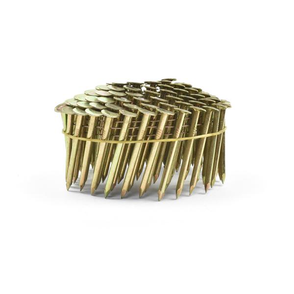15 Degree .120''*7/8'' Wire Collated Electric Galvanized Smooth Shank Roofing Coil Nails