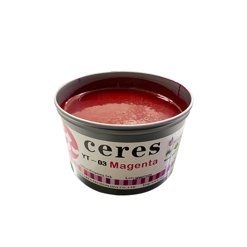 ECO-Friendly EN71-3 Conforming Solvent Based Offset Printing Ink YT-03 CMYK Ink for High-Quality Printing