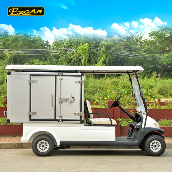 6pcs * 8V Battery Motorised Golf Buggies With Closed Container