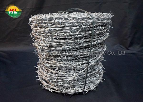50kg Economic Galvanized Barbed Wire Cattle Fence Price Per Roll Weight Per Meter