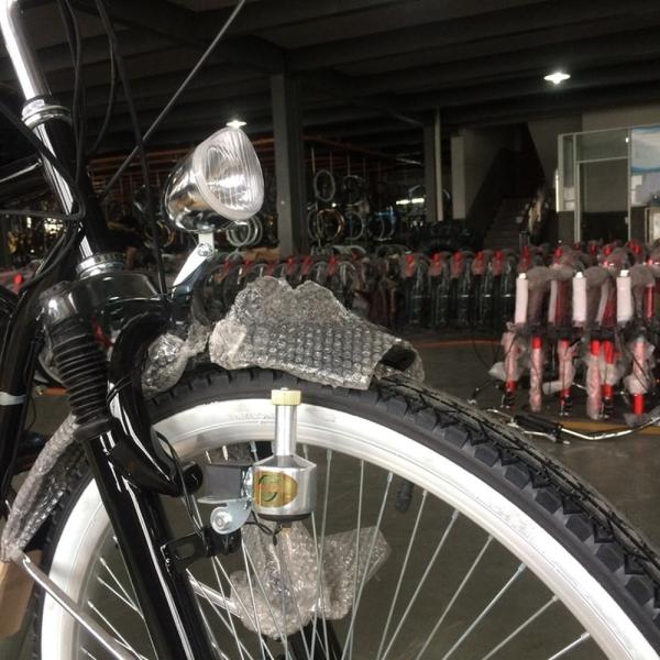 26 Inch Cruiser Bicycle Gasoline Motor Bike Engine with 2-Stroke 50CC Displacement
