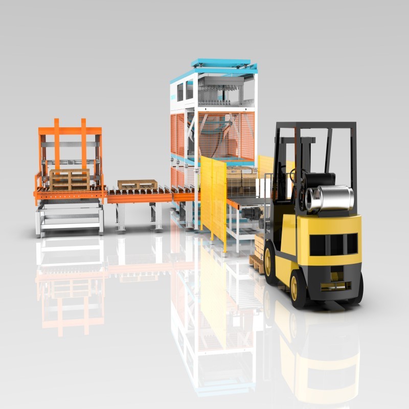 Automatic Bag Slitting and Emptying Machine for 25kg Material Bags