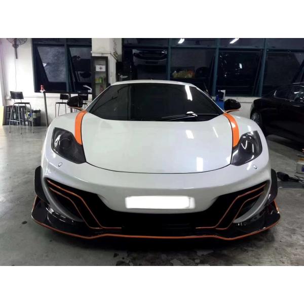 Kit de carrosserie en fibre de carbone de haute qualité pour McLaren MP4-12C Mp4-12c Fibre de carbone avant pelle arrière diffuseur jupe latérale