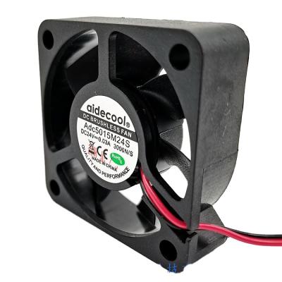 Plastic 12V 2.7A 4 Pin Case Fan 50x50x15mm High Speed QFR1212GHE