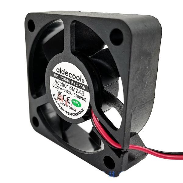 Alta velocidade plástica QFR1212GHE de 12V 2.7A 4 Pin Case Fan 50x50x15mm