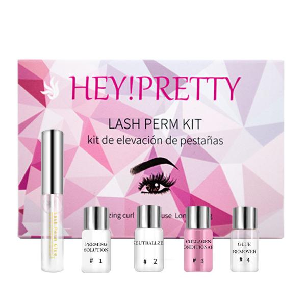 MSDS Pink Perm Eyelash Lift Curling Perming Makeup Tool Curling Perm Eyelash Lift Kit For Salon