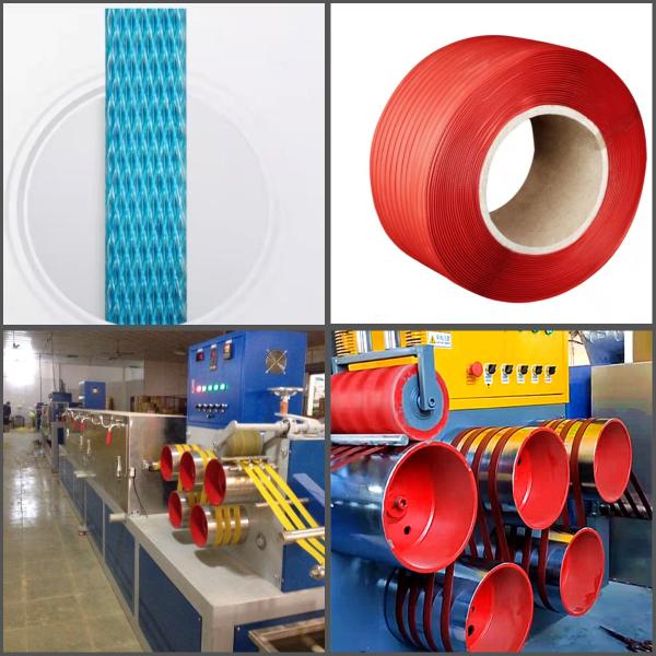 5-19mm PP belt making machine High Speed PP Strap Making Machine with GUGAO Motor 250-280kg/H
