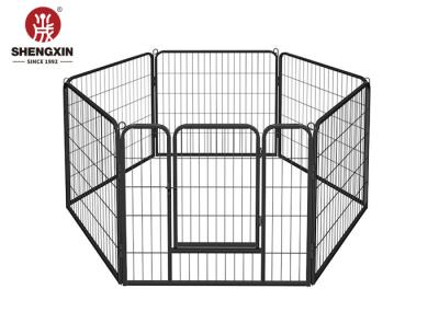 Heavy Duty Indoor Black Heavy Duty Pet Playpen Metal 16 Panel
