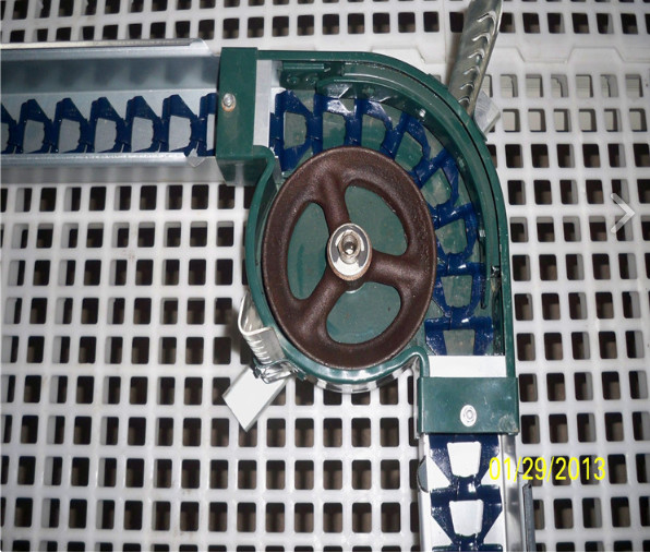 Цепной цыпленок системы фидера разводя оборудование