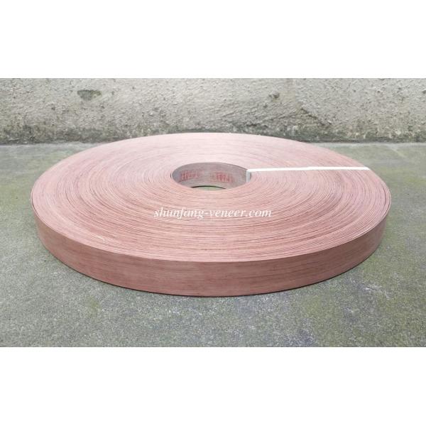 Bubinga Wood Veneer Edge Banding African Bubinga Edgebanding Veneer