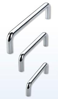 LS511 Bright chrome-plated ZDC Handles pull kitchen cabinet stainless steel handle