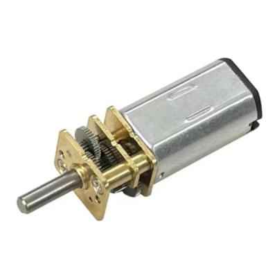 12V PMDC Motor N30 Gearbox DC Motor High Torque Low Rpm Motor With Miniature Gear Box