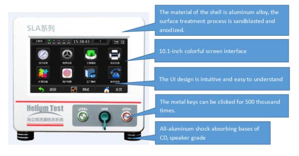 AC220V 0.95RH Leak Test Machine , 0.8MPa Air Tightness Tester Bracelet Smart Wear