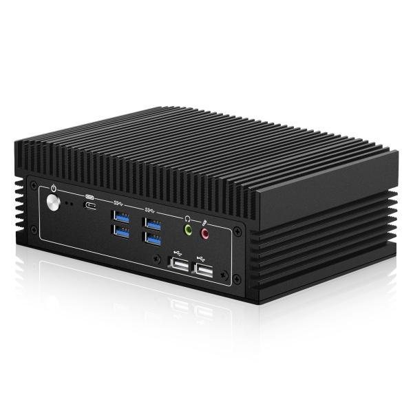 2 x COM232/485 i3/i5/i7 12th/13th gen 2x 2.5Gbe LAN без вентилятора IPC BOX PC 16GB DDR5 512GB SSD