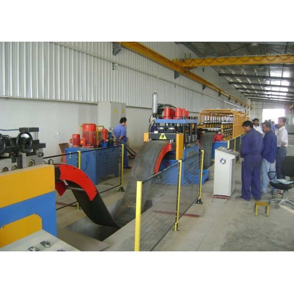 Highway Two-Wave Guardrail Cold Bending roller Forming Machine ≤500mm Steel Strip Width